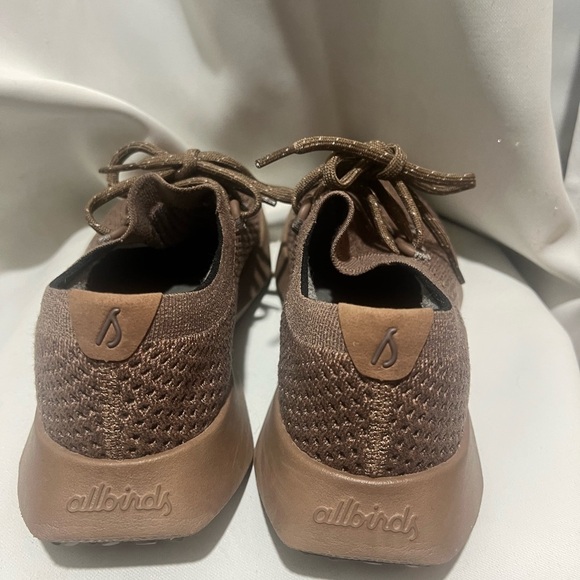 All Birds Tree Dasher 2 Hazy Cocoa Brown Tennis Shoes Size 7.5 - Picture 5 of 8